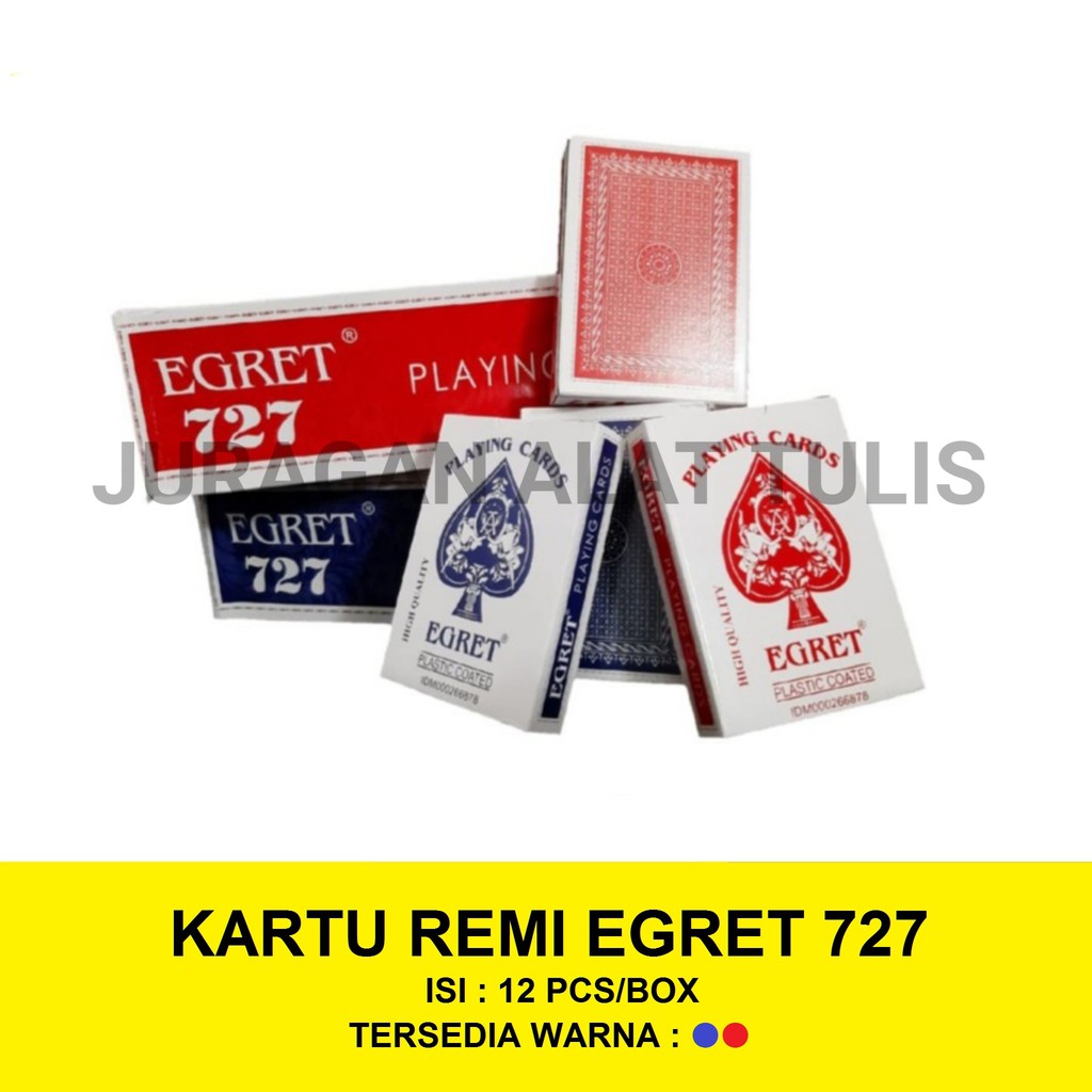 KARTU REMI EGRET 727