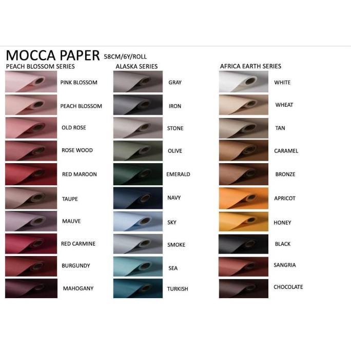 

Kertas Bunga Roll /Mocca Paper /Wrapping Paper/Kertas Bunga Murah