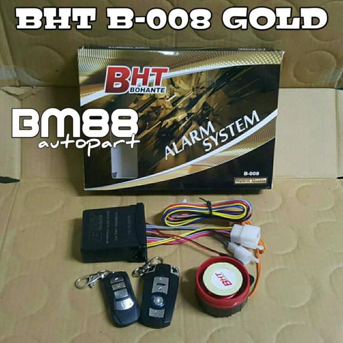 BHT Gold (B-008) - New BHT Pink - Alarm Motor Yg Paling Banyak Dicari