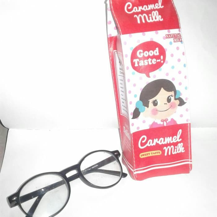 

Tempat pensil susu//tempat pensil lucu pink // tempat pensil kotak - Merah
