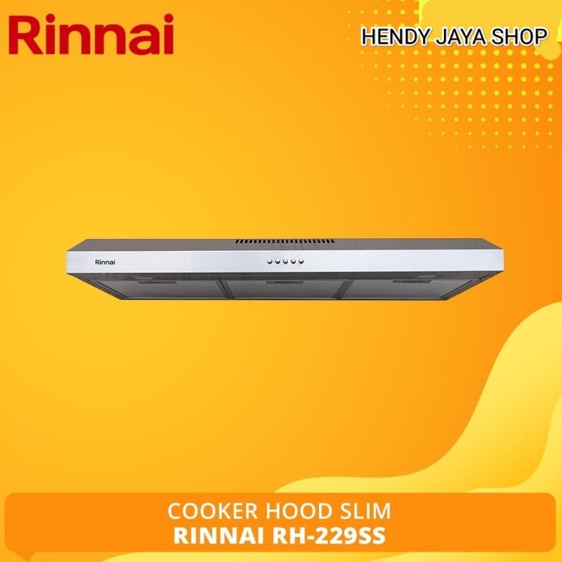 Cooker Hood RINNAI RH 229 SS Stainless NEW PRODUCT Cooker Hood Rinnai