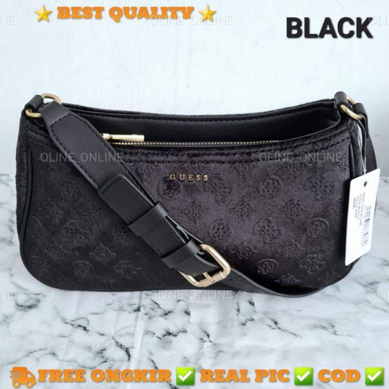 tas kimi velvet premium shoulder bag  8 warna gb handuk