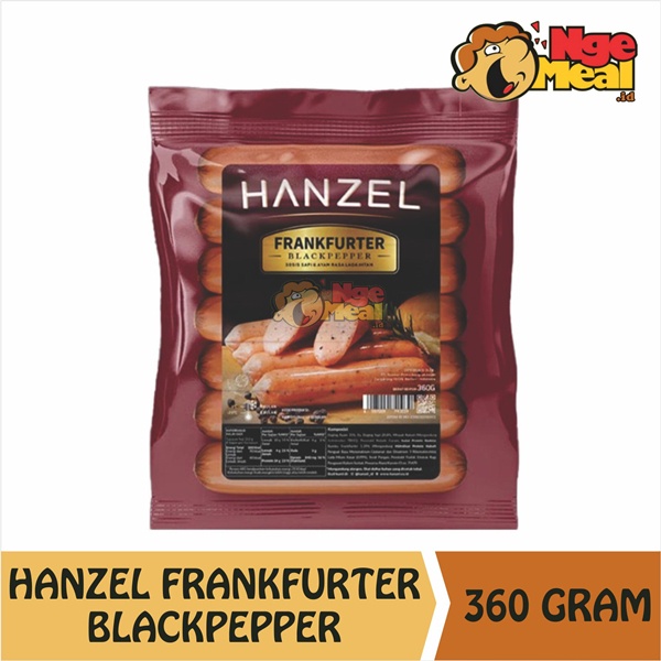 

HANZEL Sosis Blackpepper Frankfurter 360 Gram