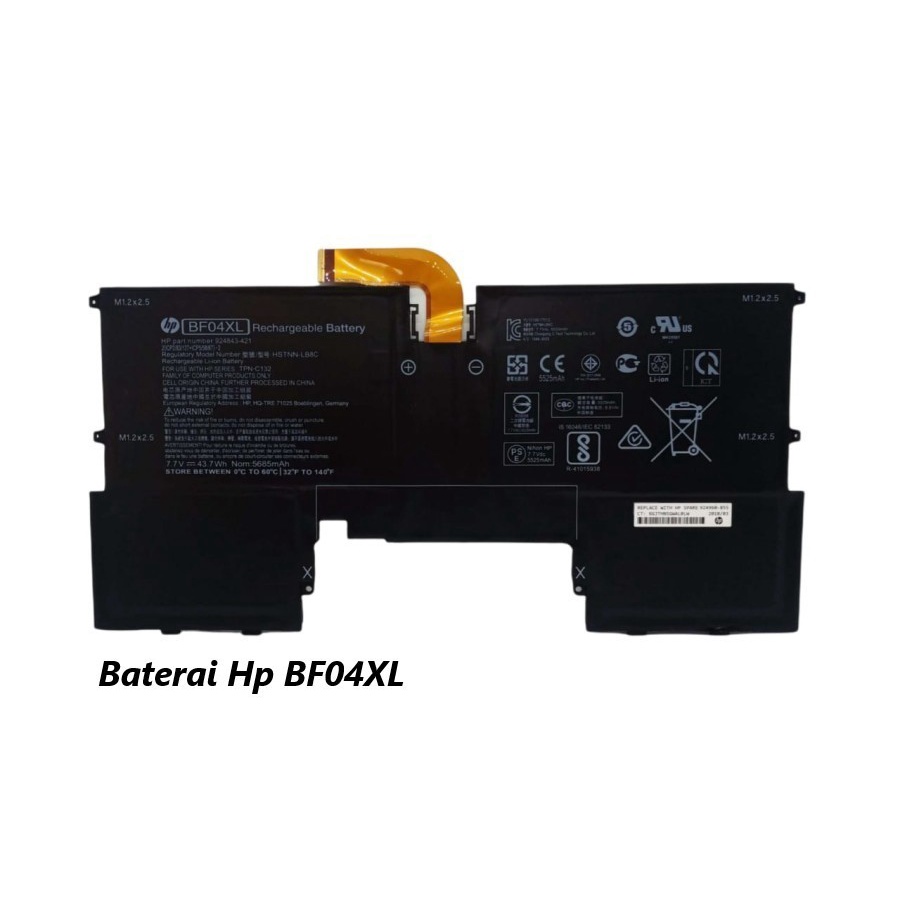 Baterai Batre ORIGINAL Hp Spectre BF04XL 13-V 13-AF 15T-AF BF04043XL 924843-421