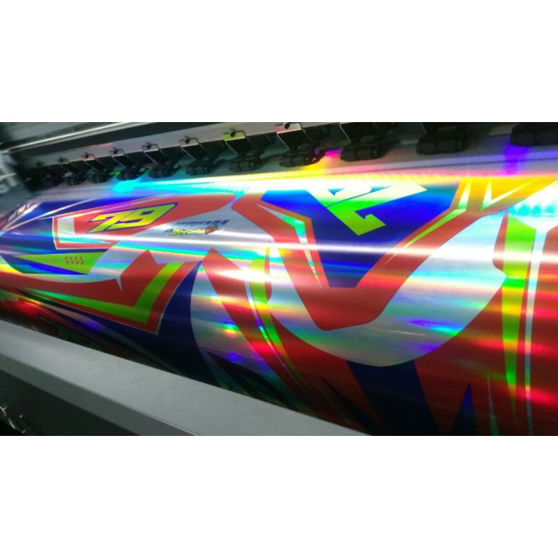 decal crf full crome pelangi