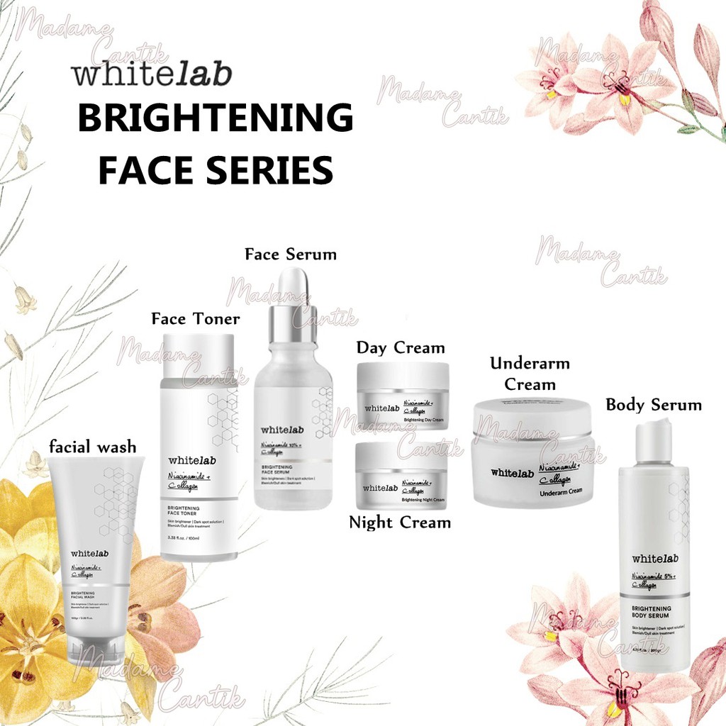 ✿ MADAME ✿ WHITELAB BRIGHTENING FACE SERIES - BRIGHTENING BODY SERIES