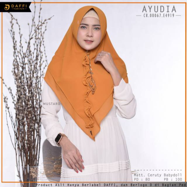 KHIMAR AYUDIA BY DAFFI HIJAB