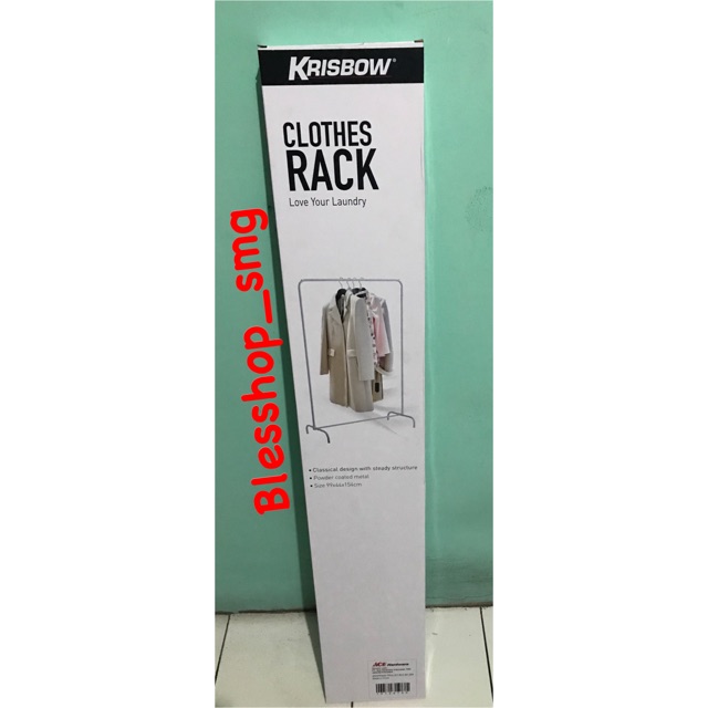 Krisbow clothes rack rak baju ace hardware