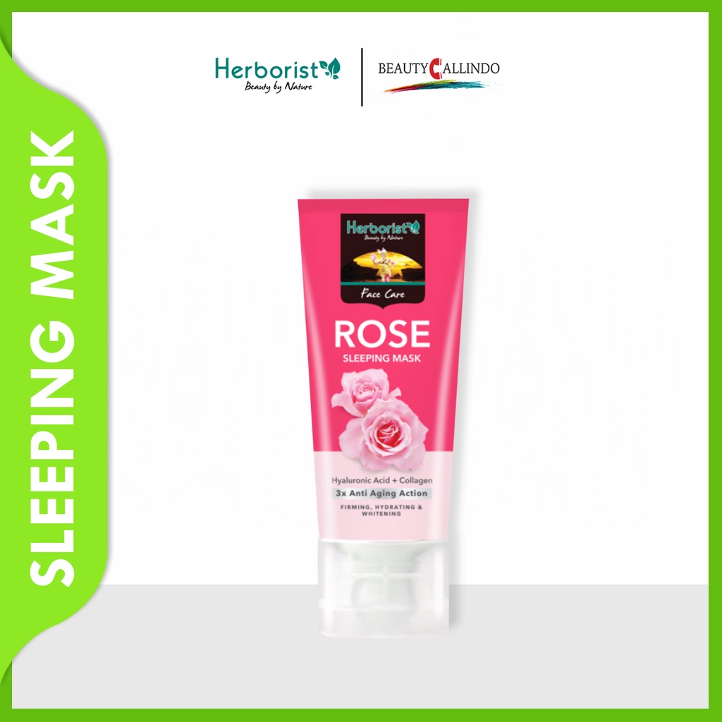 Herborist Rose Series Sleeping Mask Rose 80gr