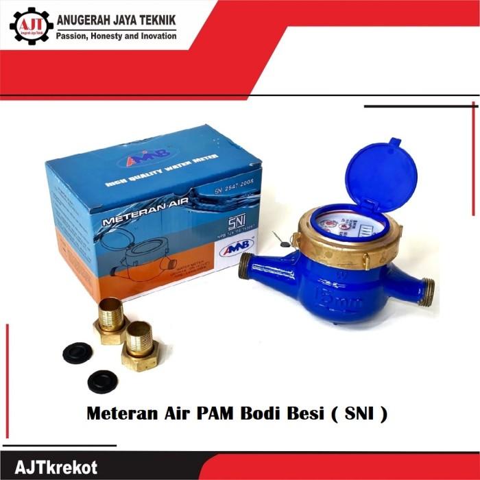 Meter | Meteran Air Amb Body Besi ( Sni )