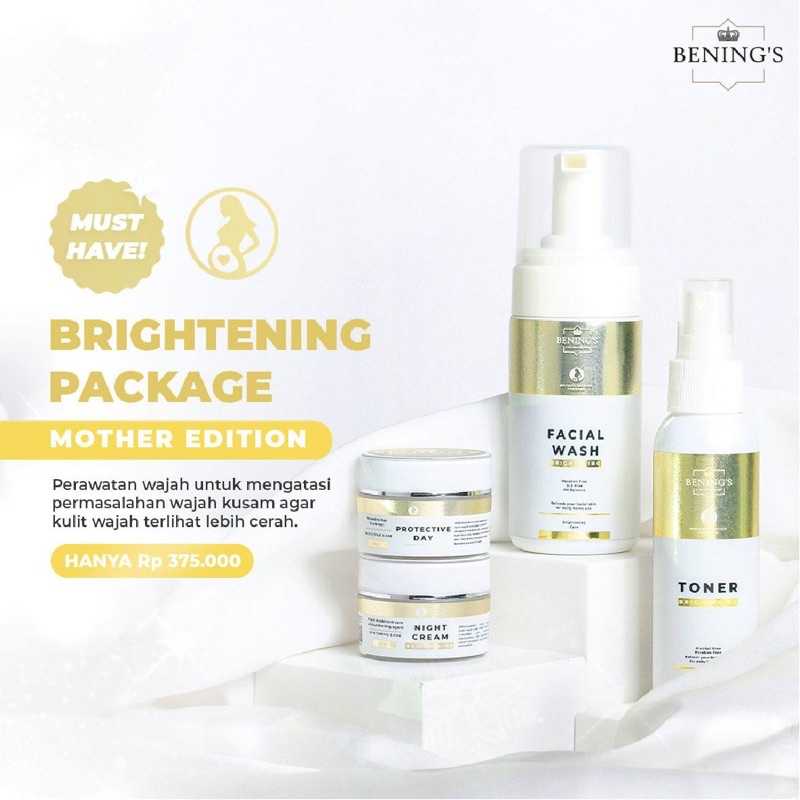 BRIGHTENING MOTHER EDITION BENING SKINCARE DR OKY PRATAMA