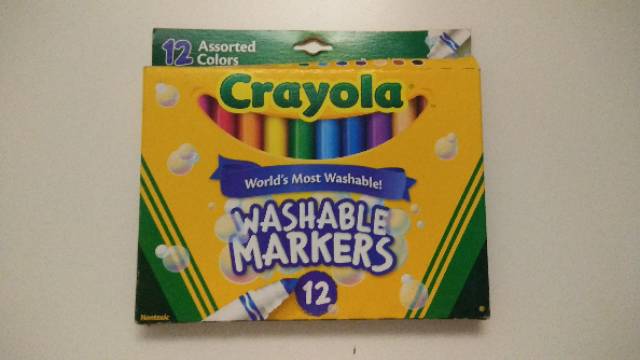 

Crayola Broad Line Washable Markers (12 colors)
