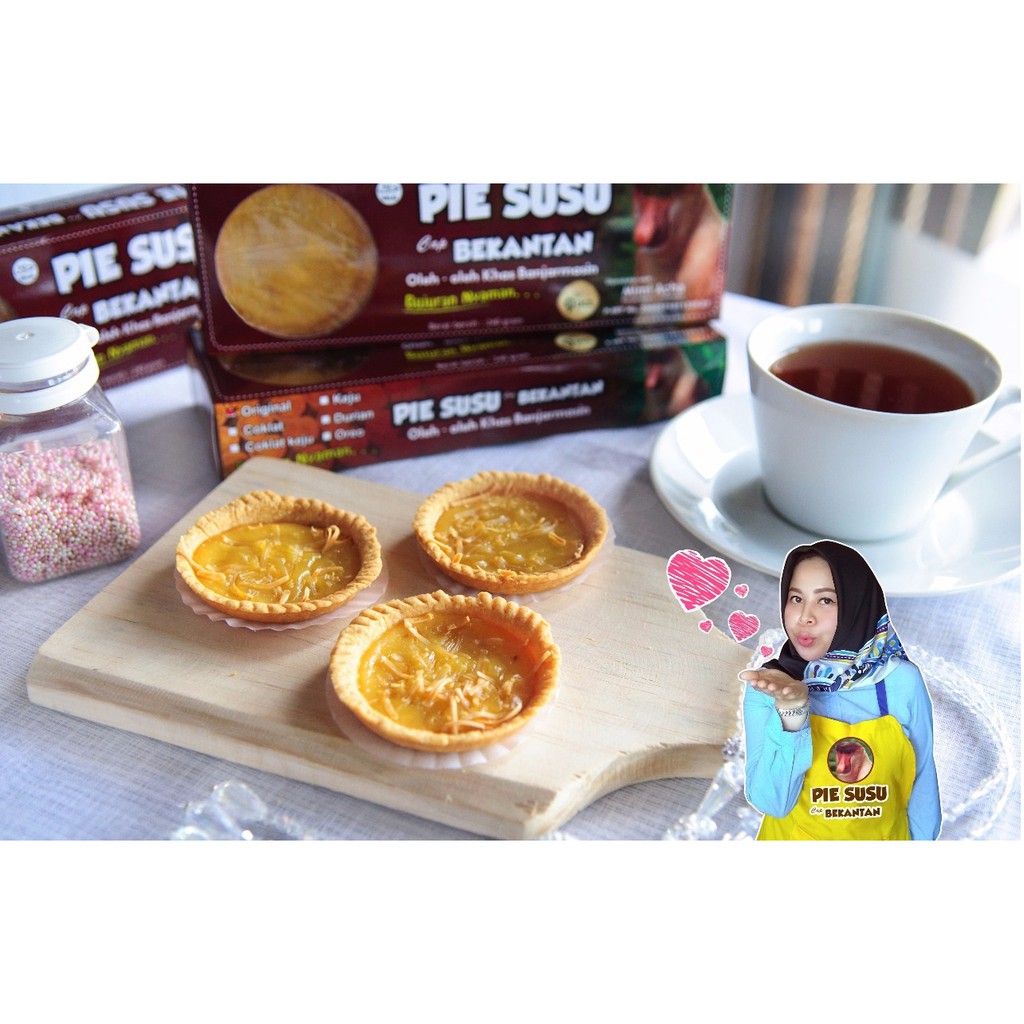 

Pie Susu Cap Bekantan Keju