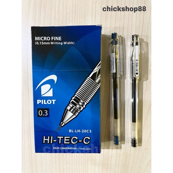 

Bolpen / Pulpen Pilot Hi-Tec-C (ketebalan 0.3mm) - Original