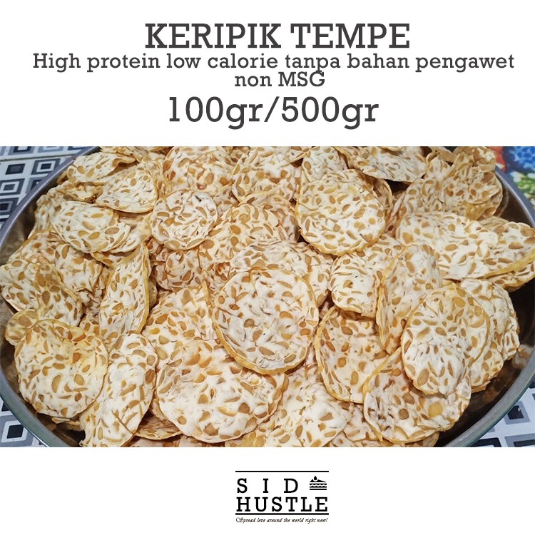 

KERIPIK TEMPE HIGH PROTEIN LOW CAL