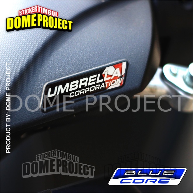 STIKER MOTOR YAMAHA EMBLEM TIMBUL BLUECORE 3D LOGO UMBRELLA AKSESORIS AESTHETIC KEREN