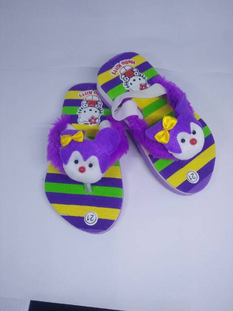 Sandal baby pelangi