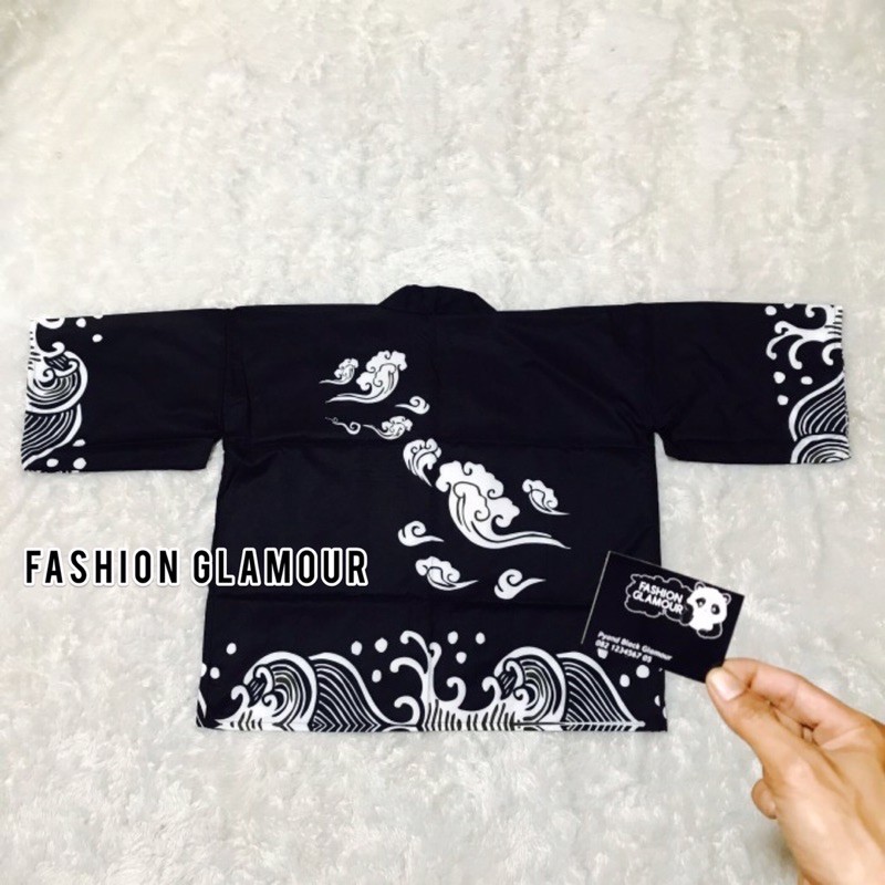 RE22 KIMONO CARDINGAN IMPORT PRIA JEPANG KOREA LOOSE CLOUD HAORI YUTAKA ORIGINAL COSPLAY BIG SiZE M-5XL