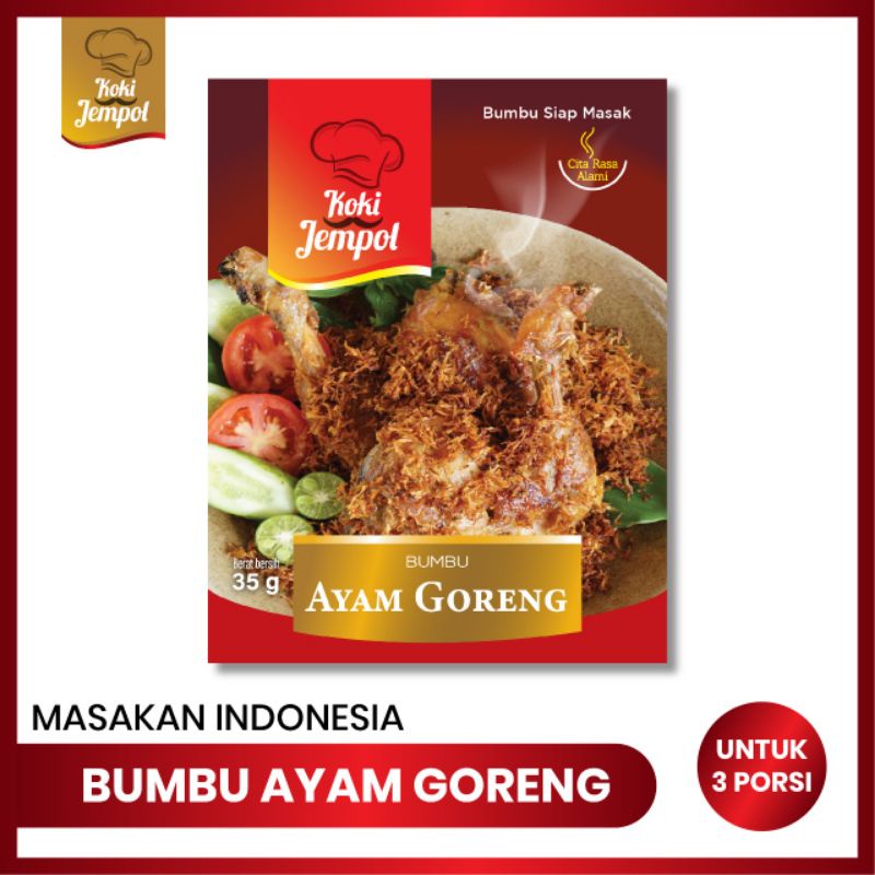 

Koki Jempol Bumbu Ayam Goreng/Ayam Bakar KJ MM