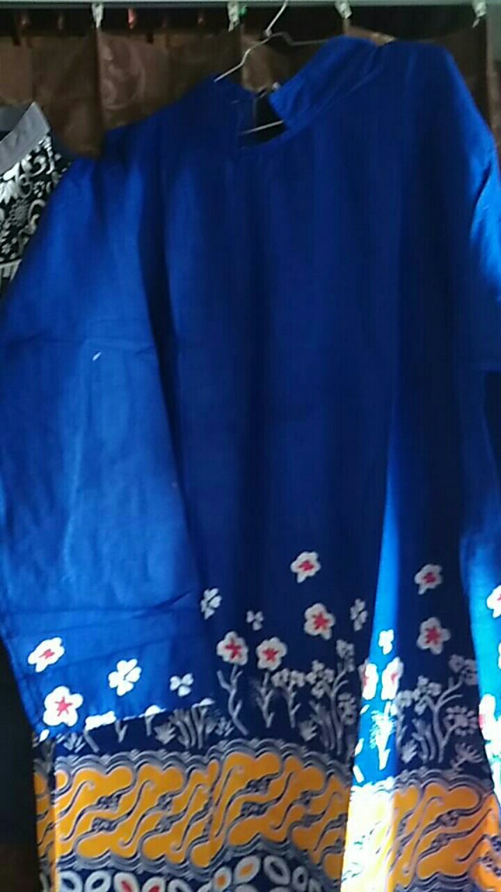 Batik Tunik Shibori Jumputan Terbaru Size S-3l / Hrb026 Yelbor