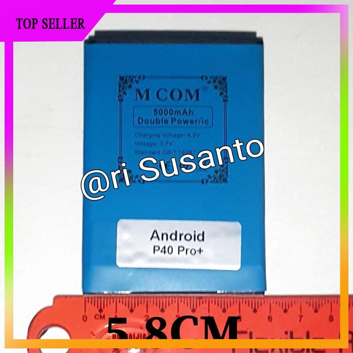 ACC HP BATERAI MCOM ANDROID P40 PRO P40 PRO+ P40 PRO PLUS DOUBLE POWER