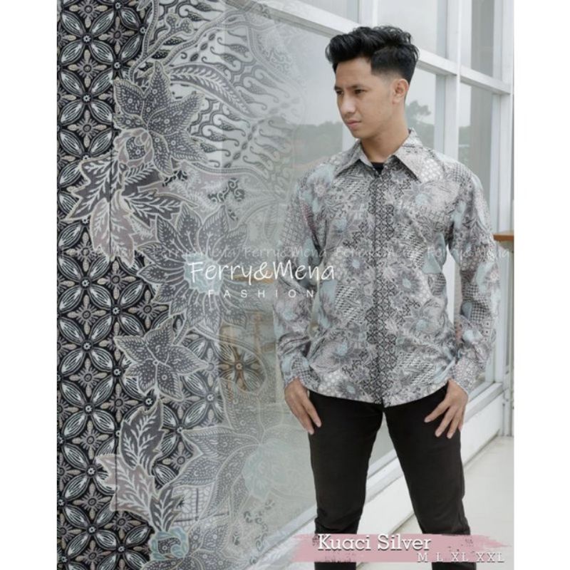 KEMEJA BATIK/KEMEJA ACARA/KEMEJA BATIK PESTA/KEMEJA BATIK MODERN/KEMEJA PRIA