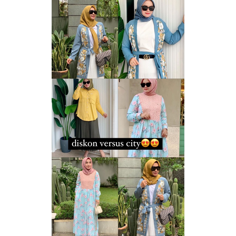 DISKON DRESS VERSUS CITY/ ROK VERSUS// DISKON VERSUS CITY