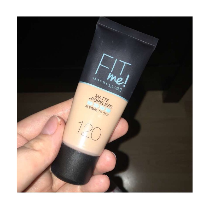 MAYBELLINE FIT ME LIQUID FOUNDATION 120 CLASIC IVORY TUBE