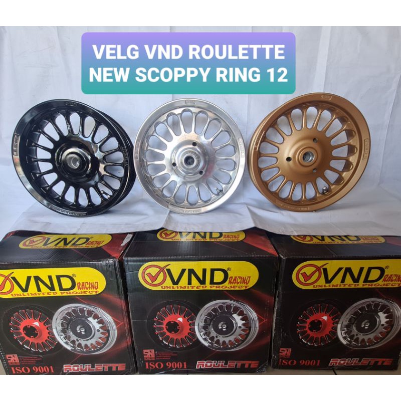 VELG VND ROULETTE NEW SCOOPY
