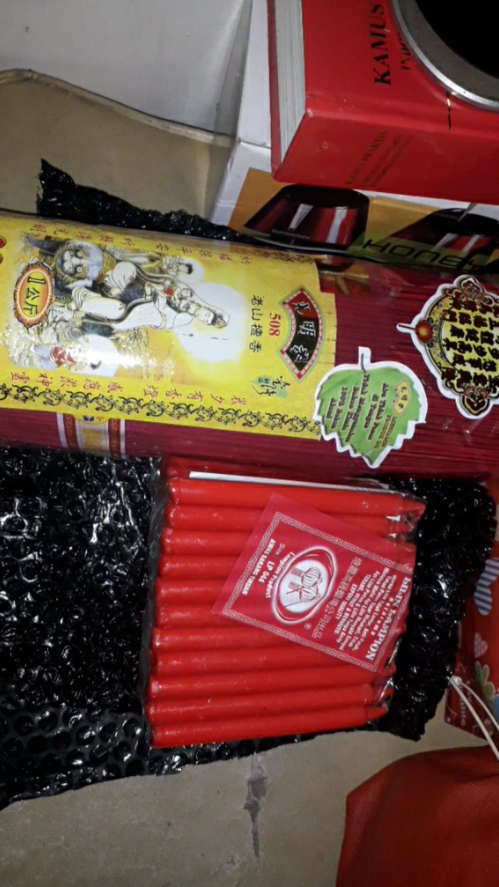 Hio Dupa Guangming Guang Ming 508 Tinggi 28 Cm Merah