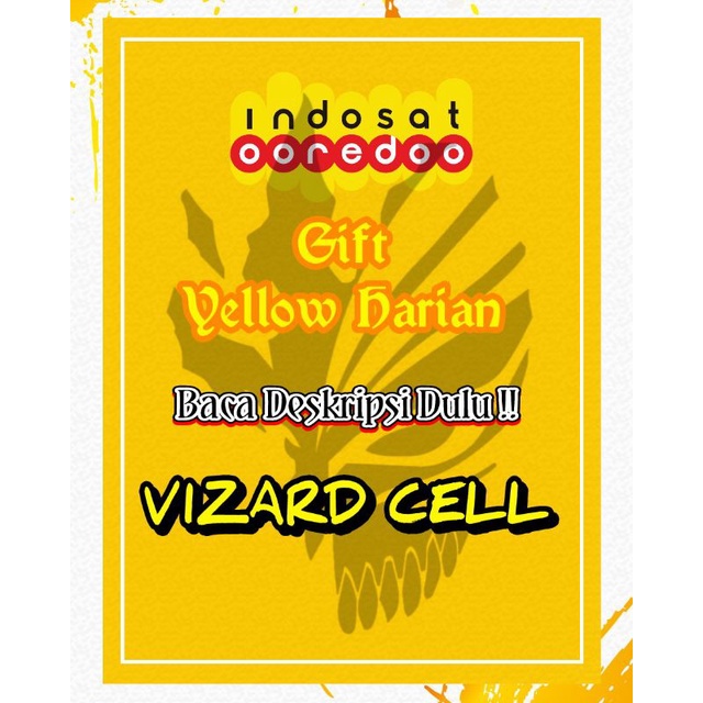 Gift Indosat Yellow Harian 700mb s/d 2GB