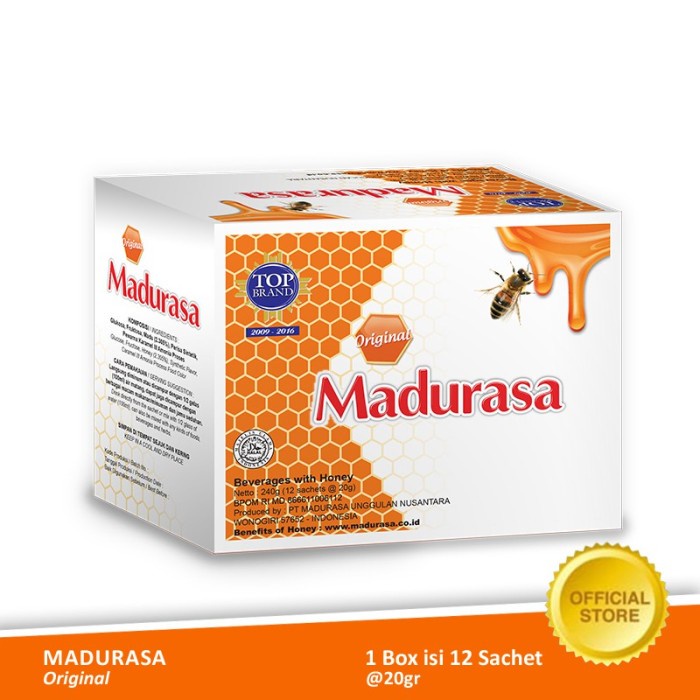 

Madurasa Original Sachet 12x20 gr - Box