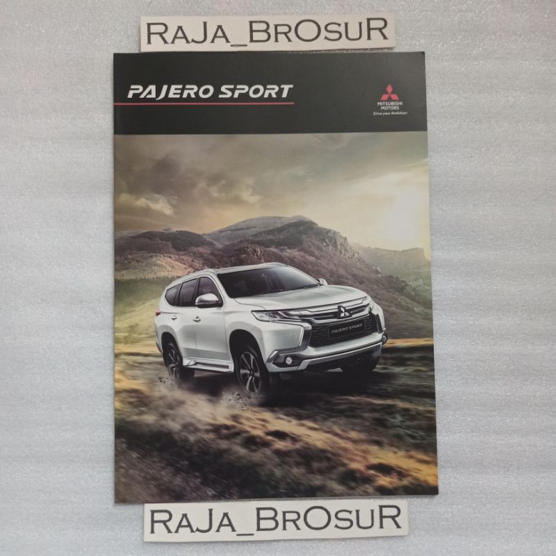 Poster brosur Mitsubishi new Pajero Sport