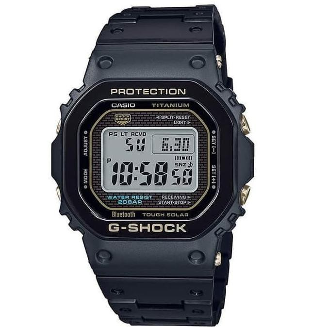 Casio G-Shock Gmw-B5000Tb-1Dr / Gmwb5000Tb- Jam Tangan Pria - Titanium Dudung.Store