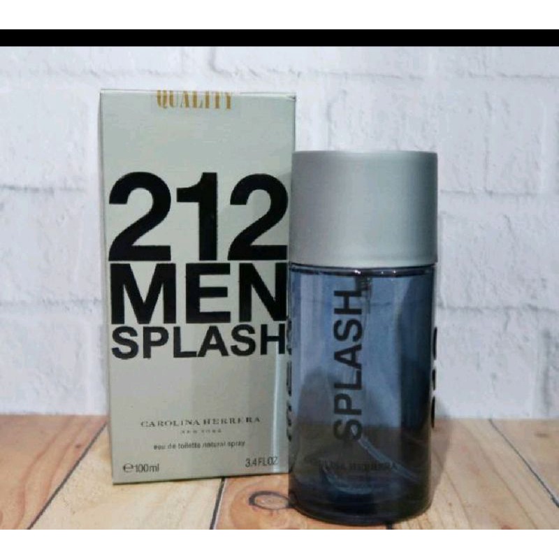 212 Men Splash Blue Grey