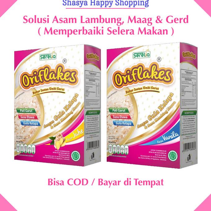 

Big Sale Oriflakes sereal Umbi Garut meredakan maag Gerd asam lambung gastro Big Sale