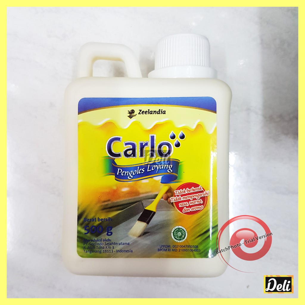 

Zeelandia Carlo Pengoles Loyang 500gr / Cairan Pengoles Loyang Carlo 500gr