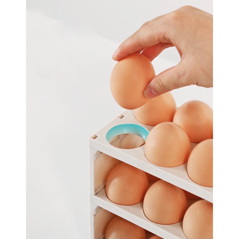 COZYHOUSE TAMAGO Rak Tingkat Penyimpanan Telur / Egg Storage Rack