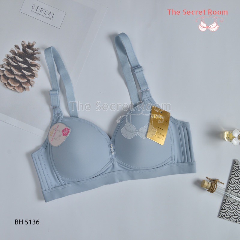 TALLY BRA BH 5136 / A6 I CUP B | KAIT 2 | BUSA TIPIS I TANPA KAWAT I SIZE 34-38