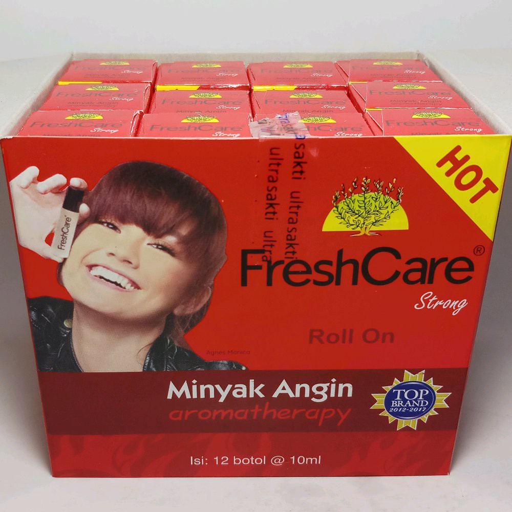 Freshcare Aromatherapy Roll On 10ml - Strong Hot 1Box Isi 12