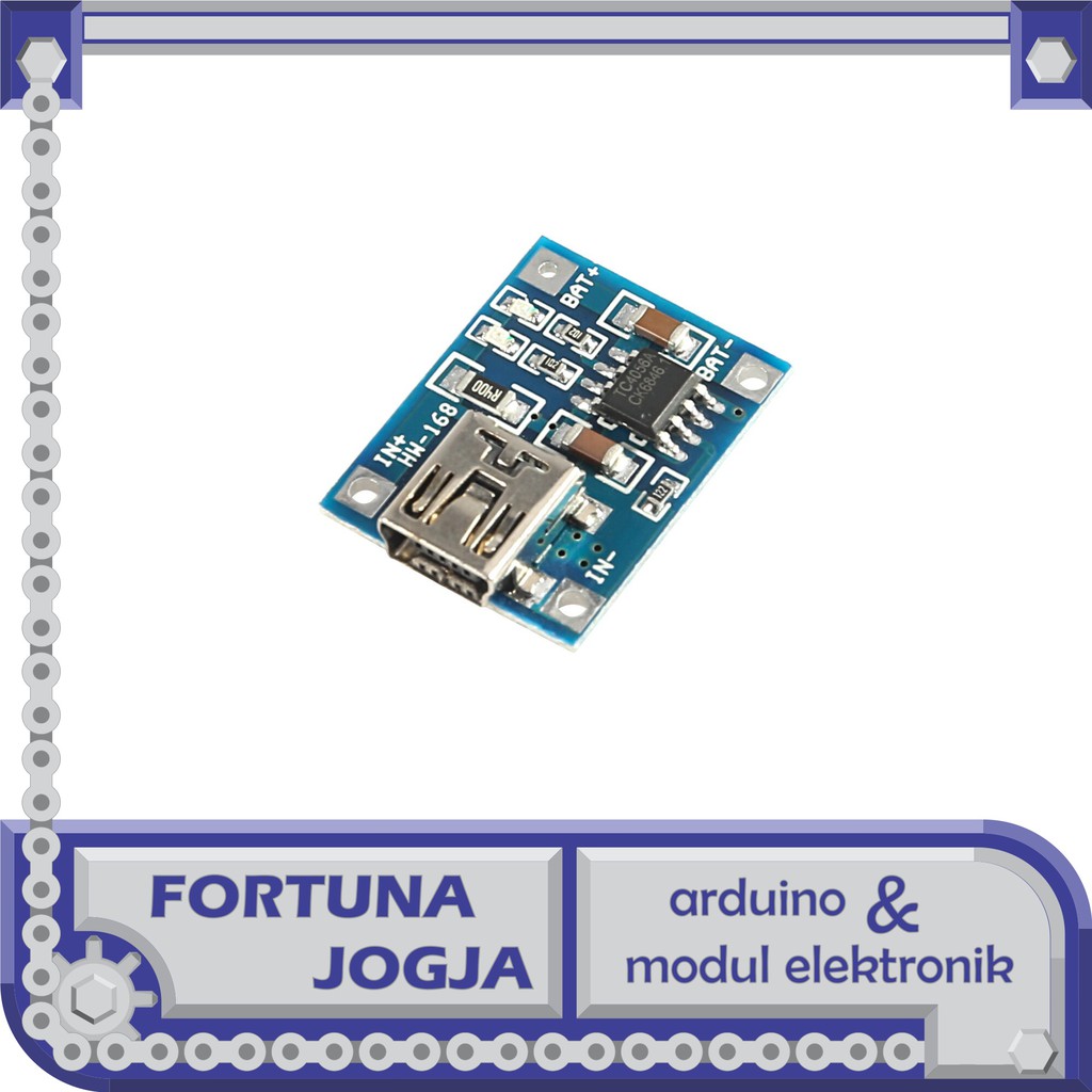 Modul TP4056 Mini USB 1A 5V Cas Battery Charging Board Charge Module