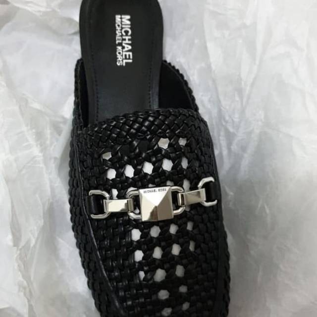 Sandal michael kors original / michael kors woven slide black