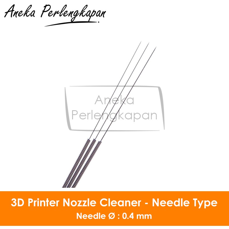 3d Printer Nozzle Cleaner Needle 0.4mm / Pembersih Nozzle 3d Printer