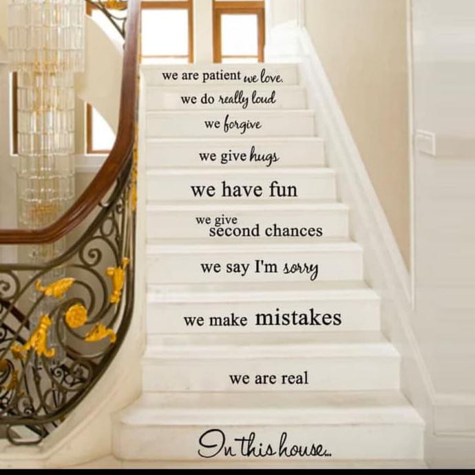Wall Sticker Stiker Dinding Rd006 Quotes Tangga Wallsticker Dapur