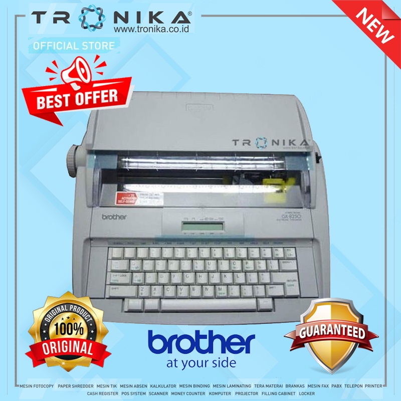 MESIN TIK ELEKTRIK | BROTHER GX-8250 | ORIGINAL | GARANSI RESMI