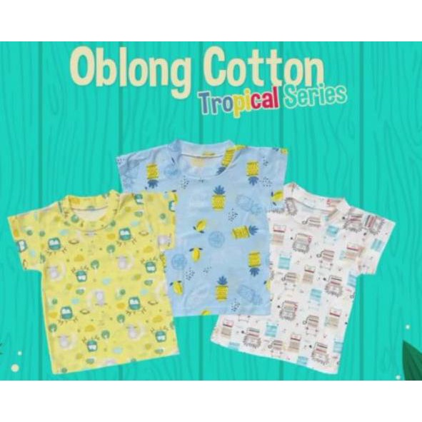 【JOB】 Libby Oblong Pendek Anak BESAR Rib 2L XL XXL / Kaos Oblong Pendek Libby