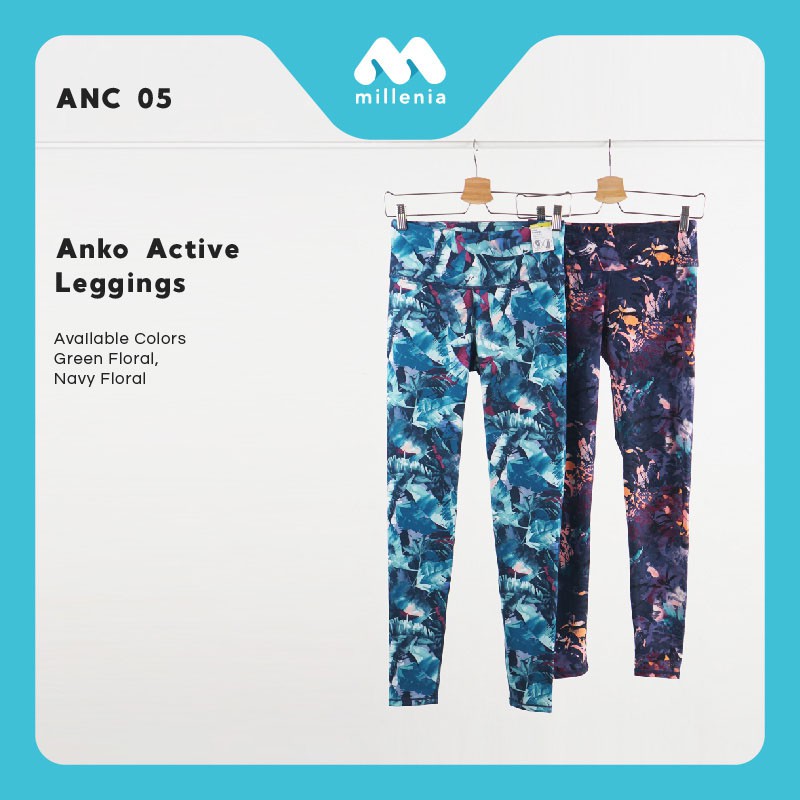 Legging Olahraga Wanita Anko Legging Sport Gym Fitness 