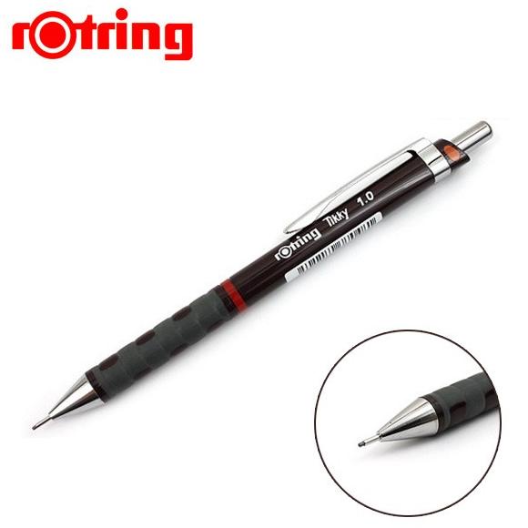 

+++++] Rotring Tikky Mechanical Pencil 1.0 mm - Burgundy