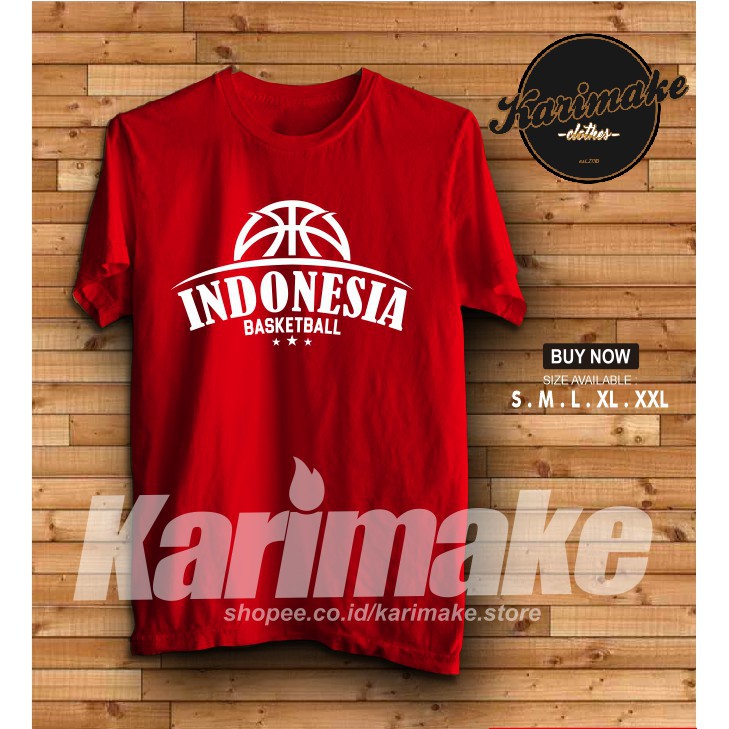 Tshirt Kaos Baju Basket ball Indonesia IBL NBL Kaos Sport - - KHEY OLD SHOP