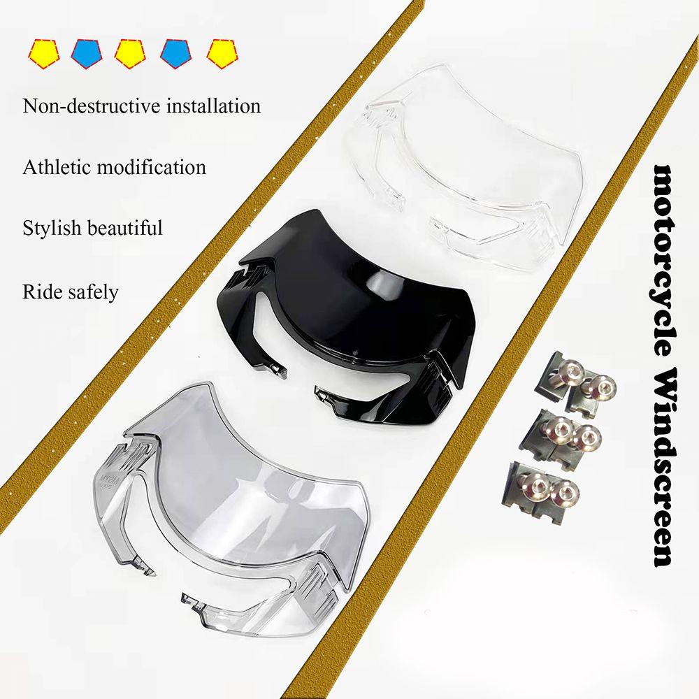 Preva Kaca Depan Motor Aksesoris Motor Baru Windshield Protection Visor Deflektor Angin